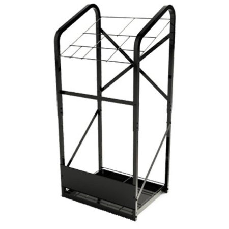 Siffron Black Pvc Cut Pipe Rack R16-9PK-PVCDSPK